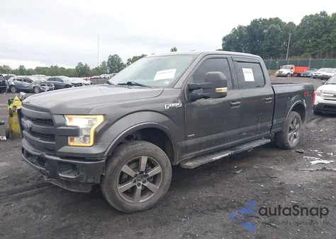 2015 Ford F-150 Lariat from USA, damaged, VIN 1FTFW1EG0FFC96003
